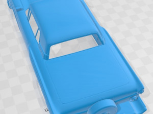 Fairlane 500 Galaxie Skyliner 1959 Printable Body Car 3D Print Model