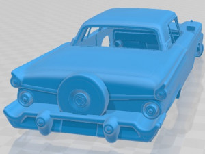Fairlane 500 Galaxie Skyliner 1959 Printable Body Car 3D Print Model