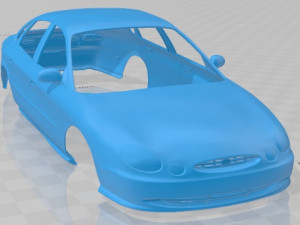 Taurus 1996 Printable Body Car Model Cetak 3D