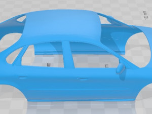 Taurus 1996 Printable Body Car Model Cetak 3D