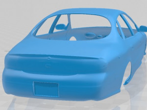 Taurus 1996 Printable Body Car Model Cetak 3D