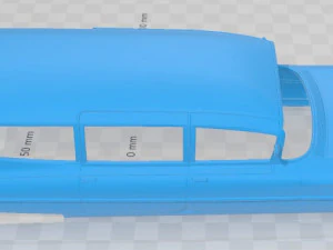 Cadillac Fleetwood 75 Millermeteor Hearse 1959 Wagon Printable Body Car 3D Print Model