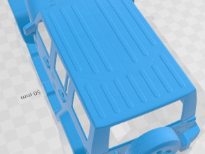Jeep Wrangler Unlimited Sahara 2013 Printable Body Car 3D Print Model