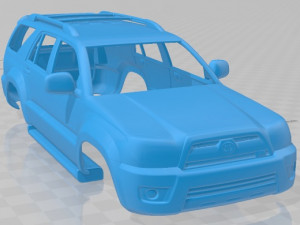 Toyota 4runner 2009 Printable Body Car 3Dプリントモデル