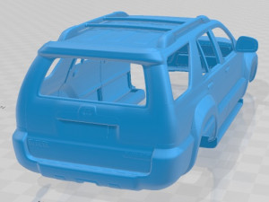 Toyota 4runner 2009 Printable Body Car 3Dプリントモデル
