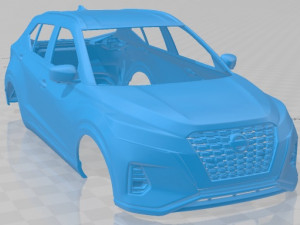 Nissan Kicks 2021 Printable Body Car 3D Print Model