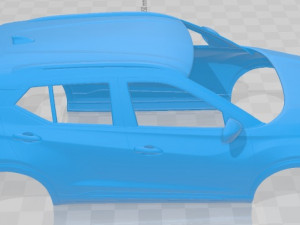 Nissan Kicks 2021 Printable Body Car 3D Print Model