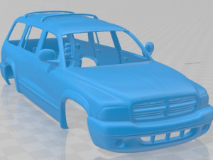 Dodge Durango 1997 Printable Body Car Modelo de impresión 3D