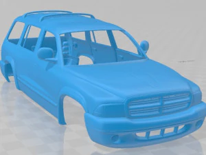 Dodge Durango 1997 Printable Body Car 3D Print Model
