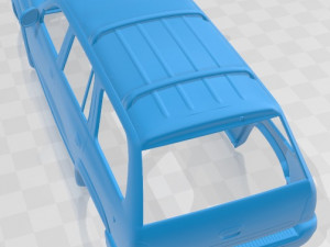 Dodge Durango 1997 Printable Body Car Modelo de impresión 3D