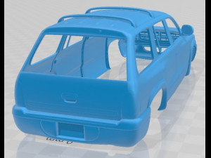 Dodge Durango 1997 Printable Body Car Modelo de impresión 3D