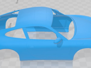Porsche 911 996 Carrera 1999 Printable Body Car 3D Принт Модель