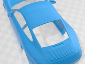 Porsche 911 996 Carrera 1999 Printable Body Car 3D Print Model