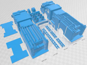 Pierce Vienna Pumper Fire Truck 2014 Printable 3D Print Model