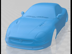 Maserati 3200 GT 1998 Printable Body Car 3D Print Model