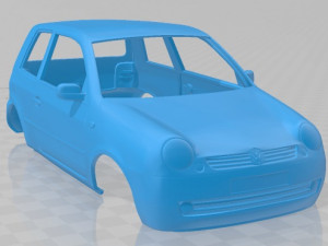Volkswagen Lupo 1998 Printable Body Car 3D Принт Модель