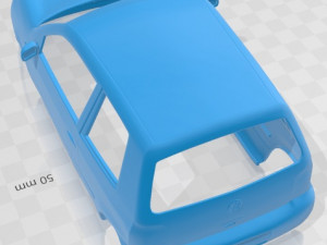 Volkswagen Lupo 1998 Printable Body Car 3D Принт Модель