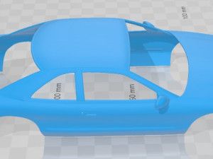 Lincoln Mark 1998 Printable Body Car Model Cetak 3D