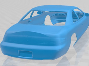 Lincoln Mark 1998 Printable Body Car Model Cetak 3D