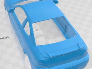 Pontiac Grand Am Coupe 1999 Printable Body Car 3D Baskı Modeli