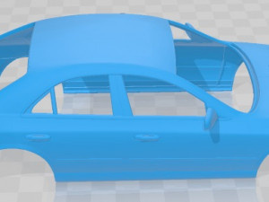 Lincoln LS 1999 Printable Body Car 3D Druckmodell