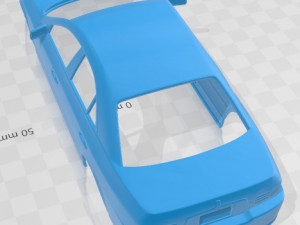 Lincoln LS 1999 Printable Body Car 3D Druckmodell