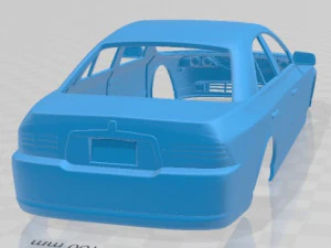 Lincoln LS 1999 Printable Body Car 3D Print Model