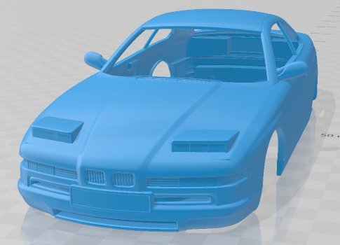 8 Series 1999 Printable Body Car Modèles 3D en vedette .c4d .max .obj .3ds .fbx .stl .blend 