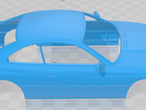 8 Series 1999 Printable Body Car Modèles 3D en vedette