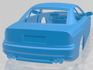 8 Series 1999 Printable Body Car Modèles 3D en vedette