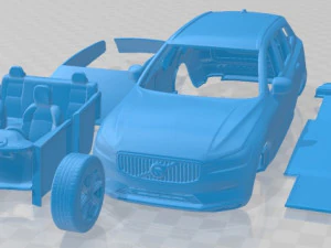 Volvo XC60 2018 Printable Car 3D Print Model