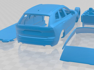Volvo XC60 2018 Printable Car 3D प्रिंट मॉडल