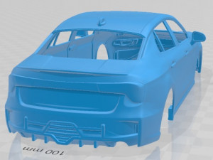 Lynk Co 03 2018 Printable Body Car 3D-printmodel
