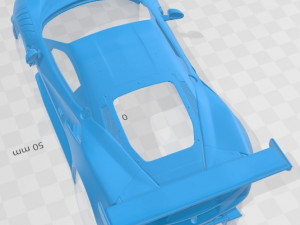 Ferrari 488 GT3 Evo 2020 Printable Body Car 3D Принт Модель