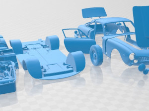 Ferrari 250 GT Berlinetta Lusso 1962 Printable Car Modelo de impresión 3D