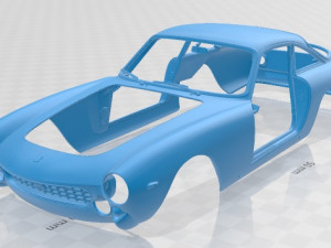 Ferrari 250 GT Berlinetta Lusso 1962 Printable Car Modelo de impresión 3D