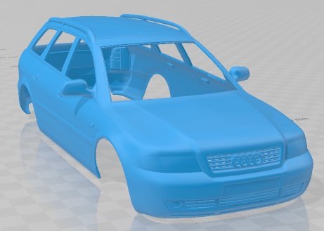 Audi A4 (B6) avant 2005 Modelo 3D - Descargar Vehículos on