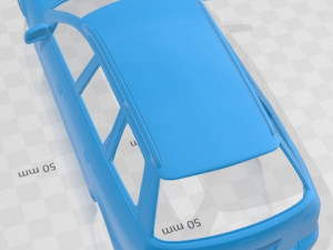 Audi A4 Avant 1999 Printable Body Car Modèles 3D en vedette