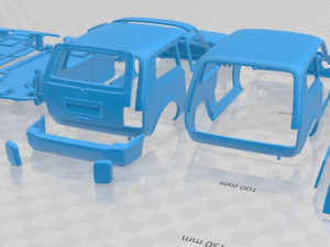 VAZ Lada Niva 4x4 Urban 2019 Printable Car 3D Baskı Modeli