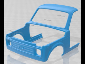 VAZ Lada Niva 4x4 Urban 2019 Printable Car 3D Baskı Modeli