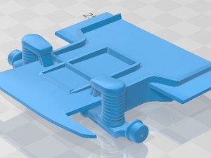 VAZ Lada Niva 4x4 Urban 2019 Printable Car 3D Baskı Modeli