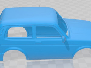 VAZ Lada Niva 4x4 Urban 2019 Printable Body Car 3D प्रिंट मॉडल