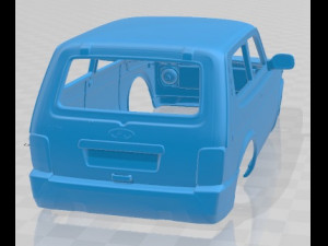 VAZ Lada Niva 4x4 Urban 2019 Printable Body Car 3D प्रिंट मॉडल