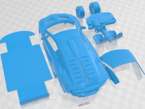 SC18 2019 Printable Car 3D Print Model