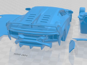 SC18 2019 Printable Car 3D Принт Модель