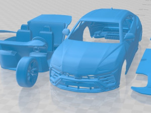 Urus 2019 Printable Car 3D प्रिंट मॉडल