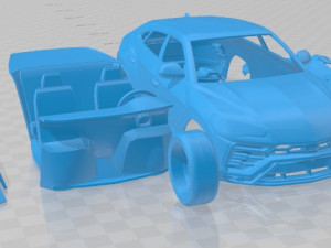 Urus 2019 Printable Car Modèles 3D en vedette