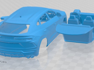 Urus 2019 Printable Car Modèles 3D en vedette