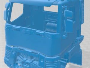 Cami&oacute;n Cabina Imprimible Renault K 430 Modelo de impresión 3D
