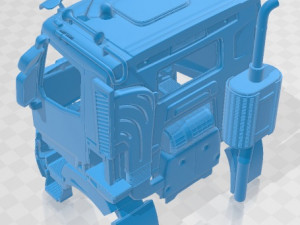 Renault K 430 Printable Cabin Truck 3D प्रिंट मॉडल